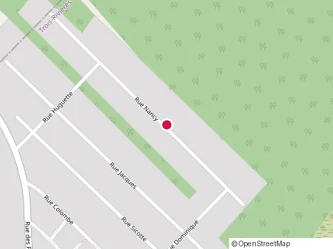 Location of Construction les Meilleurs 2014 Inc at 100 Rue Nancy, Trois-Rivières