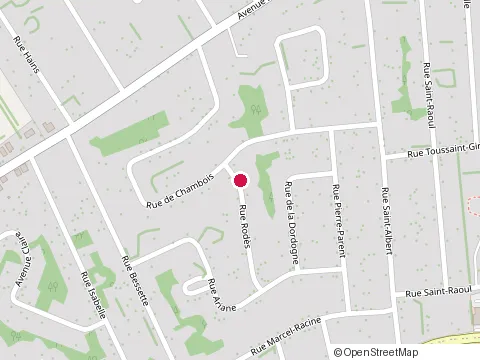 Location of Construction Letourneau at 110 Rue Rodès, Québec