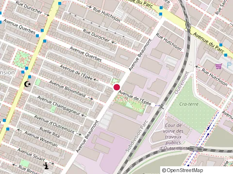 Location of Construction Libersan Inc. at 450 Beaumont Ave, Montréal