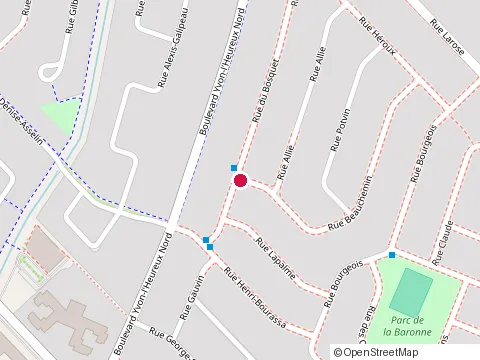 Location of Construction Lionheart at 850 Rue Beauchemin, Beloeil
