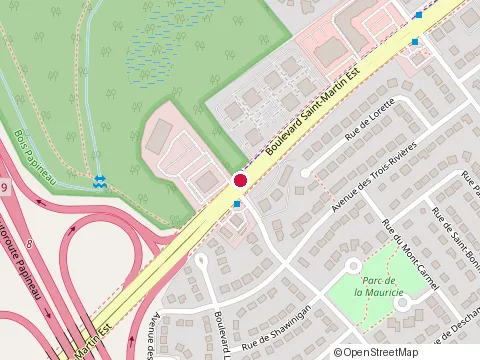 Location of Construction Loffredo at 2300 boulevard Saint-Martin Est, Laval