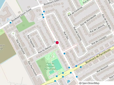 Location of Construction Logyco at 4828 avenue du Château-Pierrefonds, Pierrefonds