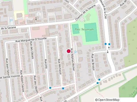 Location of Construction Loumay at 31 Rue Richer # A, Gatineau