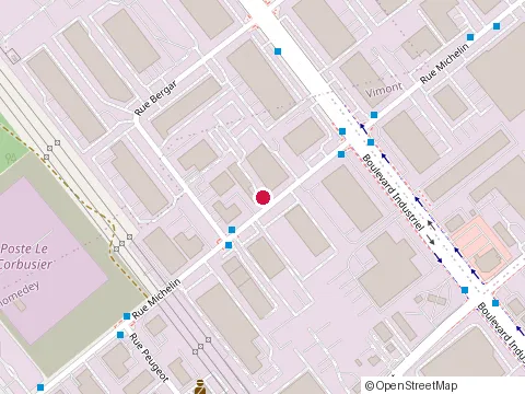 Location of Construction Lovatech at 1421 Rue Michelin, Laval