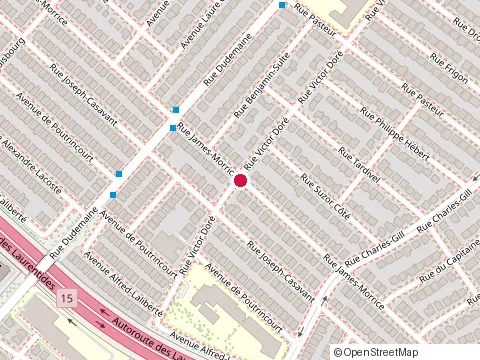 Location of Construction Lyon Inc at 11420 Rue James-Morrice, Montréal