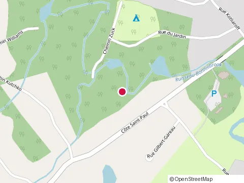 Location of Construction M Daoust at 201 Rue du Jardin, Saint-Colomban