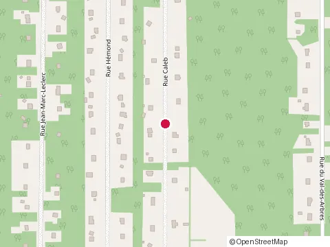 Location of Construction M. Boulanger Inc. at 362 Rue Caleb, Sherbrooke