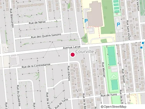 Location of Construction M.G. Harvey at 215 Rue d'Artois, Québec