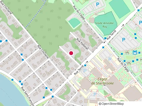 Location of Construction M2L at 590 Rue du Cardinal-Villeneuve, Sherbrooke