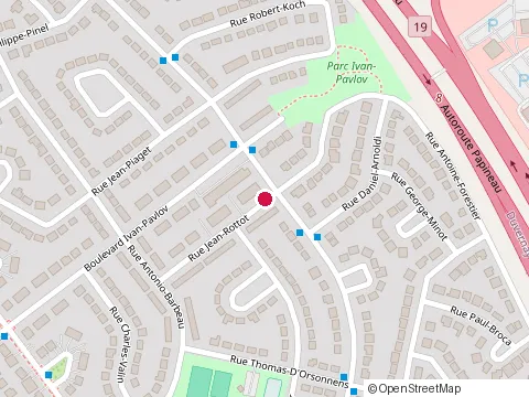 Location of Construction Manini Enr at 450 Rue Jean-Rottot, Laval