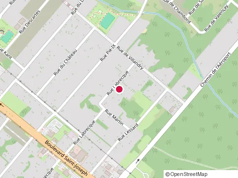Location of Construction Marcel Petit at 315 Rue Brouillette, Drummondville