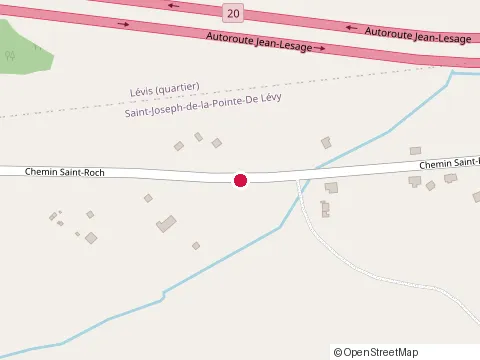 Location of Construction Marcel St-Pierre at 527 Saint-Roch Ch, Levis