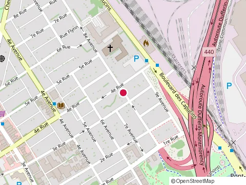 Location of Construction Marmen at 360 8E Rue, Québec