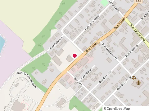 Location of Construction Martial Dube Inc at 122 Rue Fraser, Rivière-du-Loup