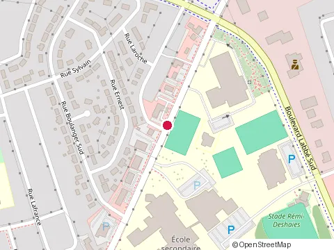 Location of Construction Martin Chaput at 725 Rue Notre Dame O # 4, Victoriaville