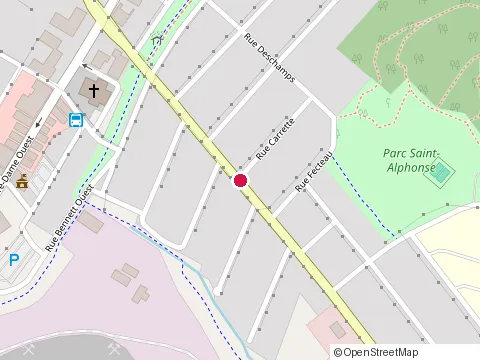 Location of Construction Martin Doyon Inc at 175 Rue St Alphonse-Sud, Thetford Mines