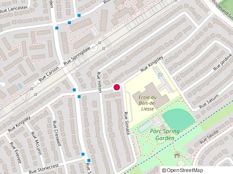 Location of Construction Martoccia at 62 Rue Kingsley, Dollard-Des-Ormeaux