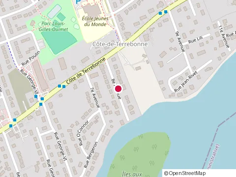 Location of Construction Mat-Guy Inc., les at 455 Cote de Terrebonne, Terrebonne
