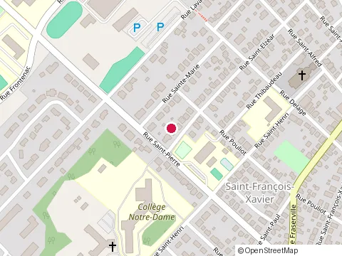 Location of Construction Mathieu Jean at 518 Rue Saint-Pierre, Rivière-du-Loup