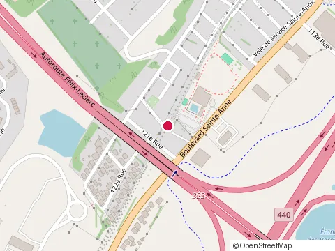Location of Construction Mattieu Garneau et Assoc at 2-682 120E Rue, Québec