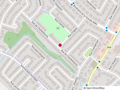 Location of Construction Maxime Quesnel at 599 Rue Chapais, Boisbriand