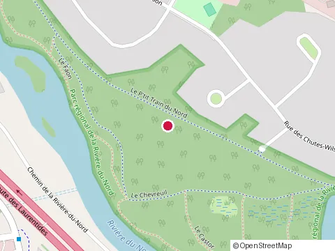 Location of Construction Mcveigh Inc at 108 de la Randonnee, Saint-Jérôme