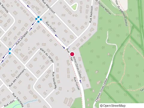 Location of Construction Mera Inc at 207 Rue des Français, Mont-Saint-Hilaire
