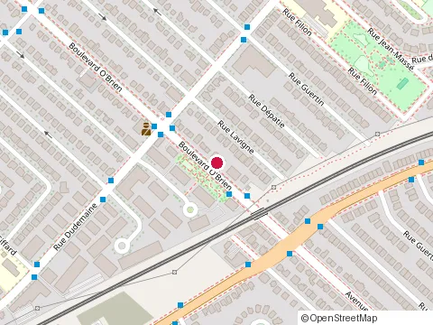 Location of Construction Merheb at 11681 boulevard O Brien, Montréal
