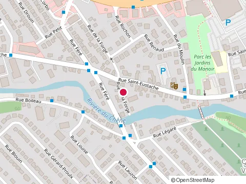 Location of Construction Michel Bourdon at 135 Rue de la Forge, Saint-Eustache