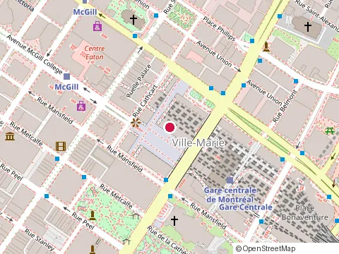 Location of Construction Michel Cyr, Montral