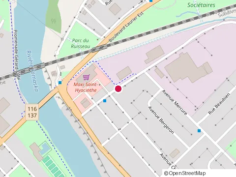 Location of Construction Michel Dufresne & Fils at 829 - 1 Lemire St-Hyacinthe, Saint-Hyacinthe