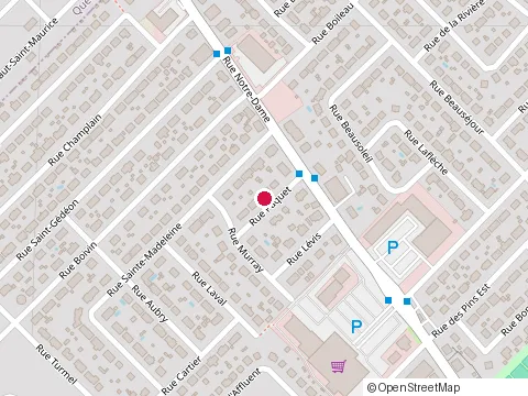 Location of Construction Michel Fiset Inc at 1398 Rue Paquet, L'Ancienne-Lorette
