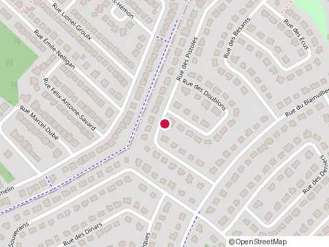 Location of Construction Michel Laurence at 21 Rue des Talents, Blainville