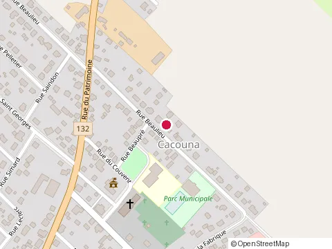 Location of Construction Michel Marquis at Saint-Georges Rue d'Amours de Cacouna 260, Québec