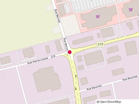 Location of Construction Michel Stratis at 500-850 Rue Pierre-Caisse, Saint-Jean-sur-Richelieu