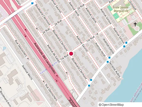 Location of Construction Mirense Inc at 22 boulevard Clermont, Laval