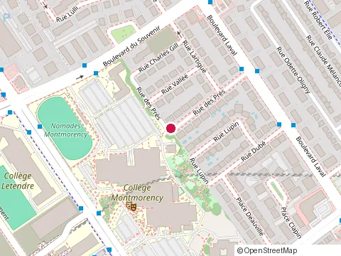 Location of Construction Moderlo Inc. at 1400 Rue Moore, Laval
