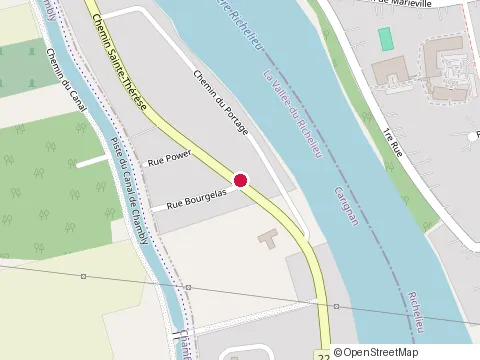 Location of Construction Mpa+ & Fils Inc. at 3000 Chem. Sainte-Thérèse, Carignan
