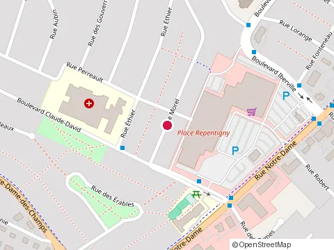 Location of Construction Mr at 135 Rue Morel, Repentigny