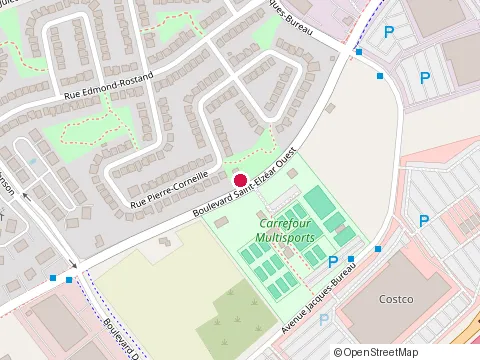 Location of Construction Mucci at 3275 boulevard Saint-Elzéar O, Laval