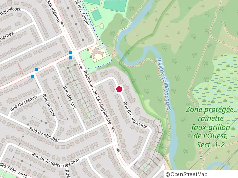 Location of Construction Multi-Design Inc at 205, Rue des Roseaux, La Prairie