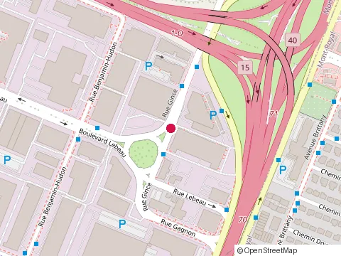 Location of Construction Nauville at 166 Gince, Saint-Laurent