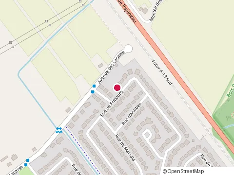 Location of Construction Nava at 668 Rue de Fribourg, Laval