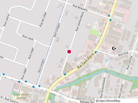 Location of Construction Nck Inc at 60 Rue Sainte-Marie, Saint-Constant