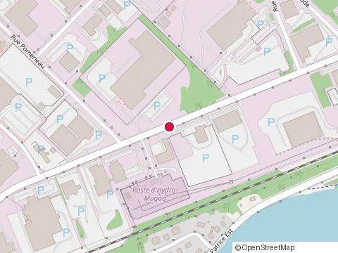 Location of Construction Nef at 2200 Boulevard Industriel, Magog