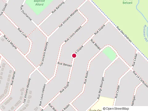 Location of Construction Ng3 at 313 Rue Dupré, Beloeil