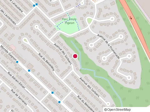 Location of Construction Nivex at 30 des Sorbiers Ave, Bois-des-Filion