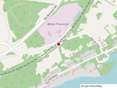 Location of Construction Novard Inc at 5535 Rue Montpetit, Sherbrooke