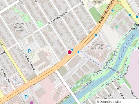 Location of Construction Onivo at 106 Gauvin Ave, Québec