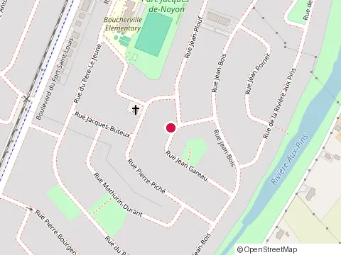 Location of Construction Opal Inc at 126 Rue Jean-Gareau, Boucherville